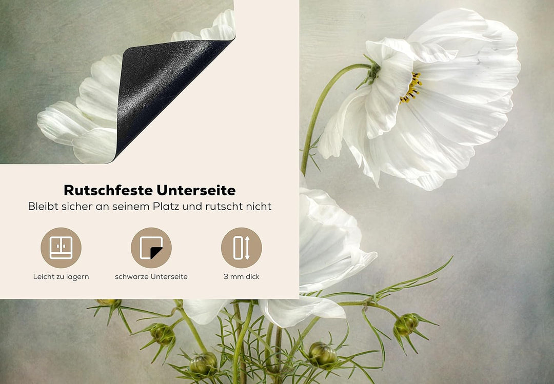 KitchenYeah© Herdabdeckplatte Einteilig Küche Ceranfeld Abdeckplatte Cerankochfeld Abdeckung Indukti