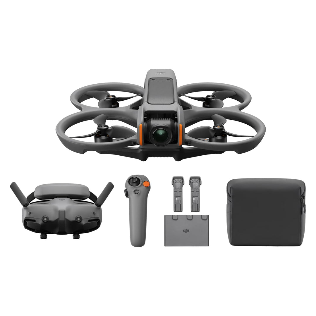 DJI Avata 2 Fly More Combo (3 Akkus), FPV-Drohne mit 4K-Kamera, 69 Minuten max. Flugzeit, Akrobatik