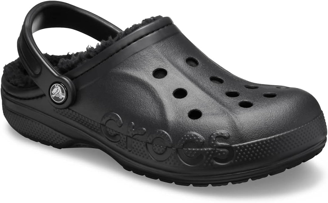 Crocs Unisex Baya Lined Clog 36/37 EU Schwarz, 36/37 EU Schwarz