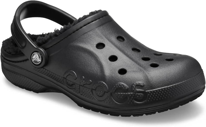 Crocs Unisex Baya Lined Clog 36/37 EU Schwarz, 36/37 EU Schwarz