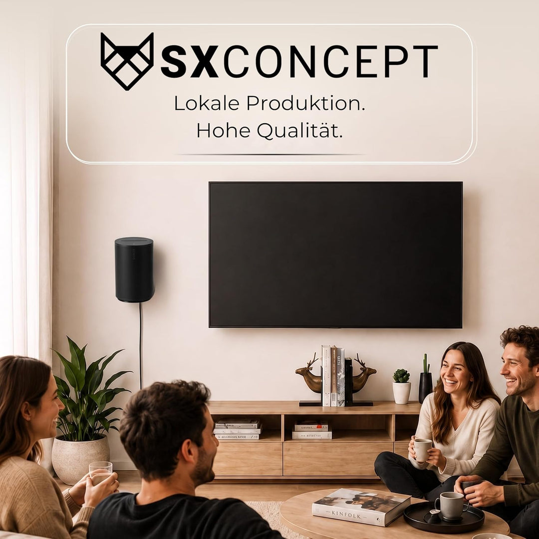 SX-Concept® - Era 100 Wandhalterung | Sonos Wandhalterung für Sonos Era 100 | Gerade-Variante | plat