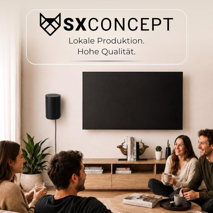 SX-Concept® - Era 100 Wandhalterung | Sonos Wandhalterung für Sonos Era 100 | Gerade-Variante | plat