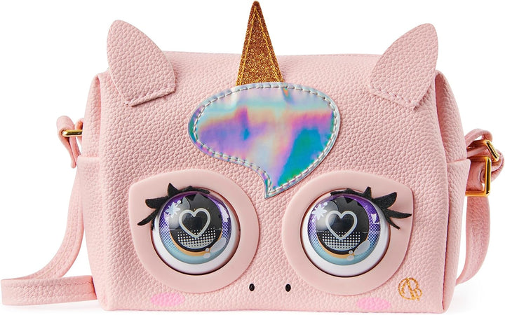 Purse Pets Glamicorn Einhorn Tasche - wird mit interaktiven Funktionen, Augenblinzeln und Musik lebe