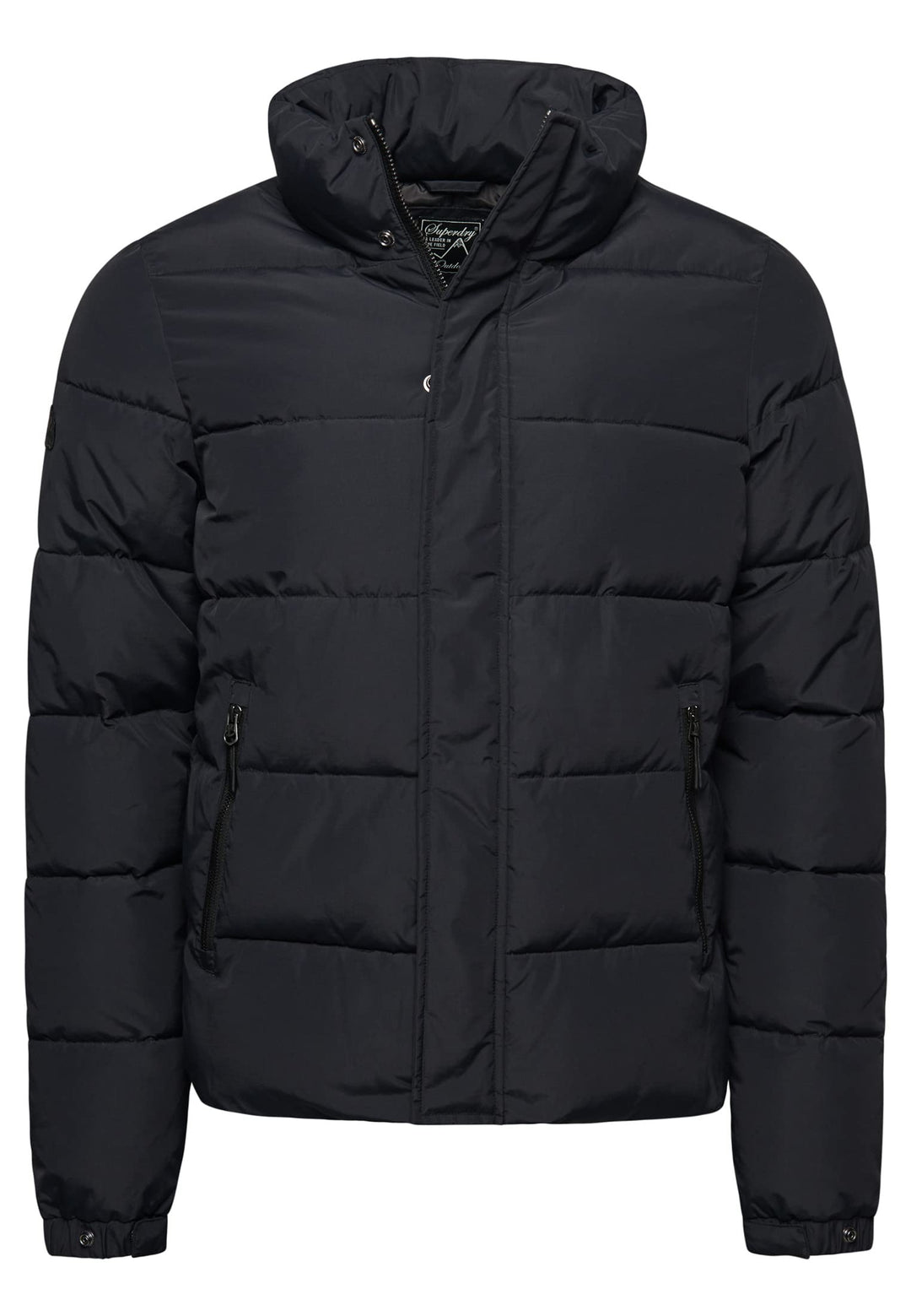 Superdry Herren Retro Steppjacke XXL Tiefschwarz, XXL Tiefschwarz