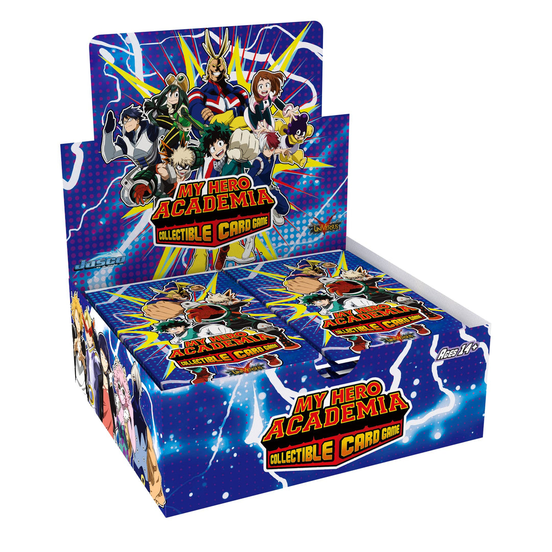 Jasco My Hero Academia Sammelkartenspiel, Booster Wave 1 Display, Kartenspiel, ab 14 Jahren, für 2 S