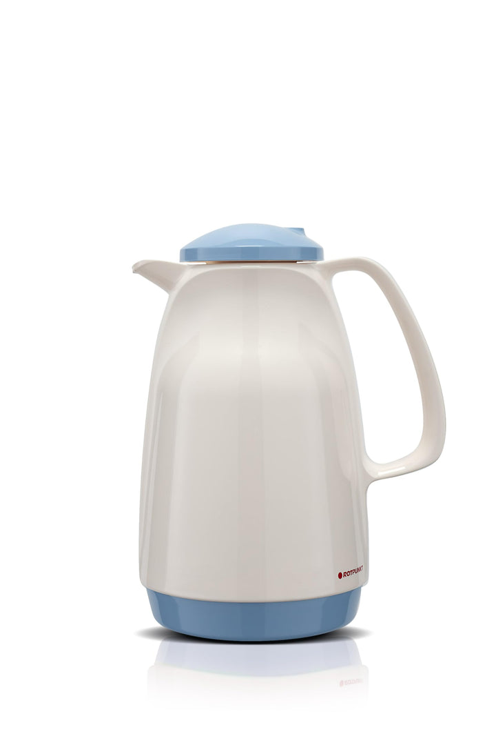ROTPUNKT Isolierkanne 220 Bella 1,0 l | Zweifunktions-Drehverschluss | BPA Frei- gesundes Trinken |