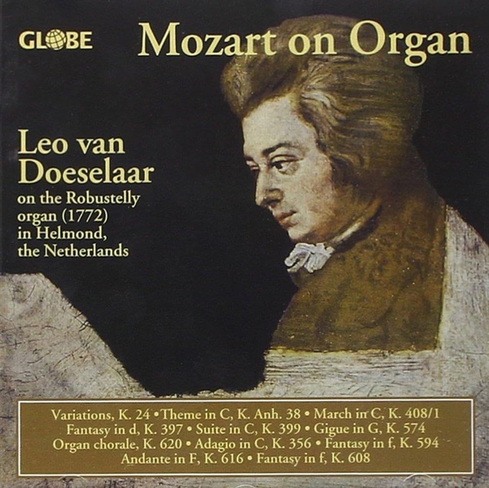 Mozart auf der Orgel, Audio-CD