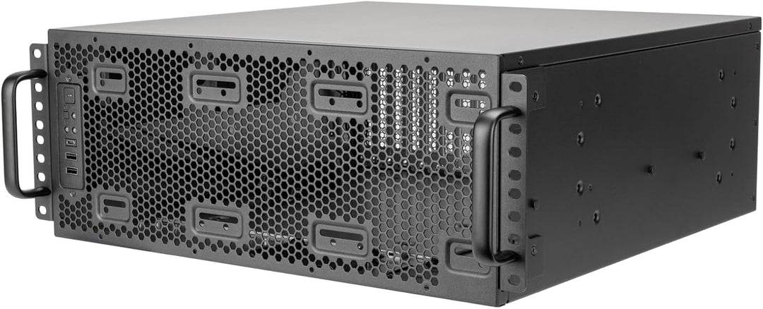 Silverstone Technology RM4A - 4U Rackmount-Servergehäuse mit erweiterter 360-mm-Radiator-Kompatibili
