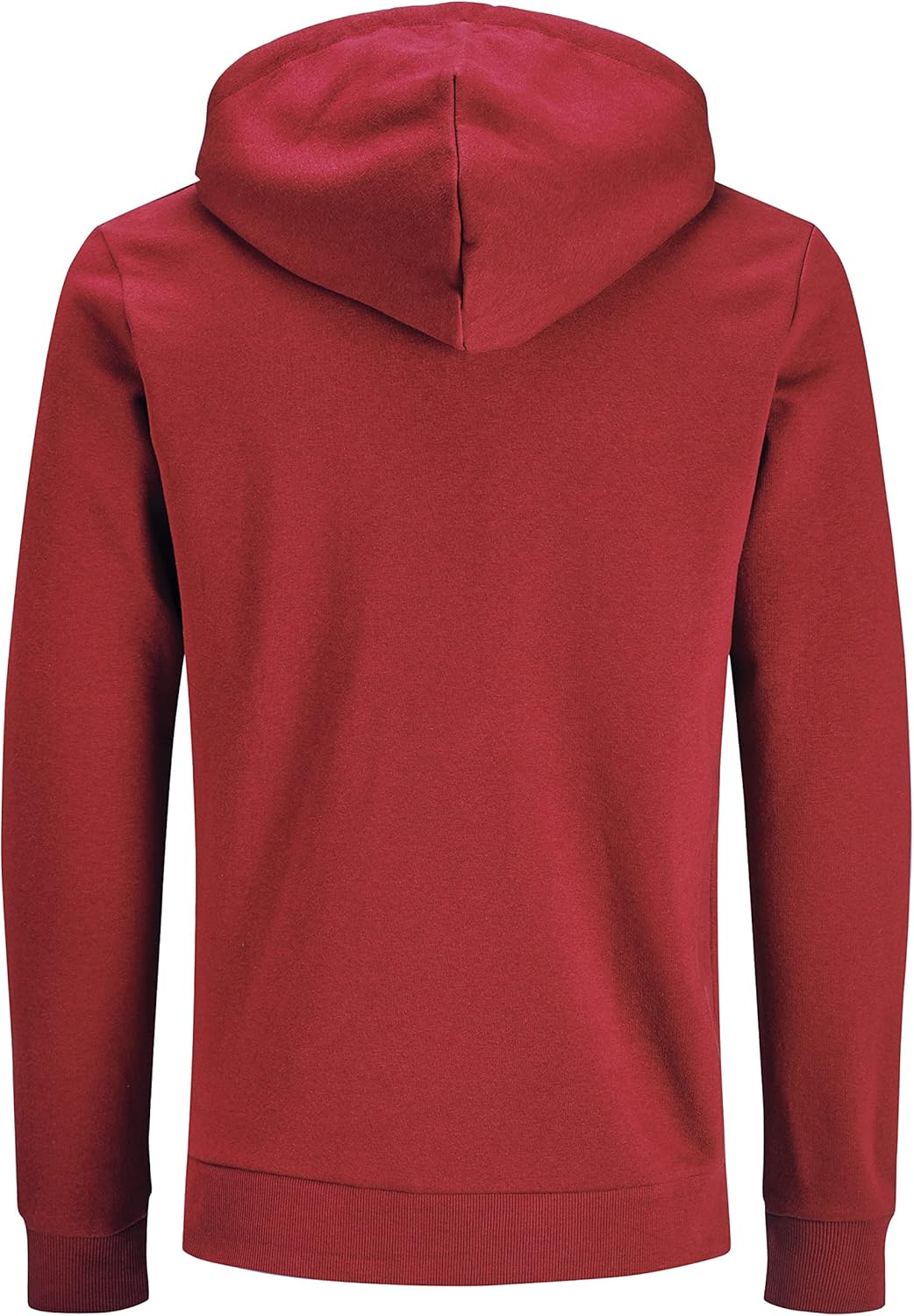 JACK & JONES Herren Jjecorp Logo Sweat Hood Noos Kapuzenpullover XS Rio Red/Print White, XS Rio Red/