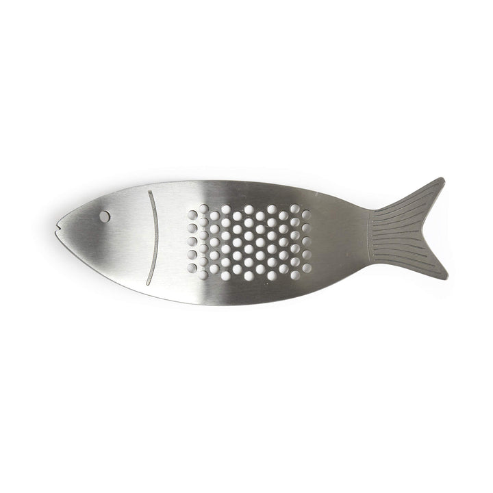 Kikkerland Fish Garlic Press (CU281) - Knoblauchpresse für Küchenanfänger und -enthusiasten, humorvo