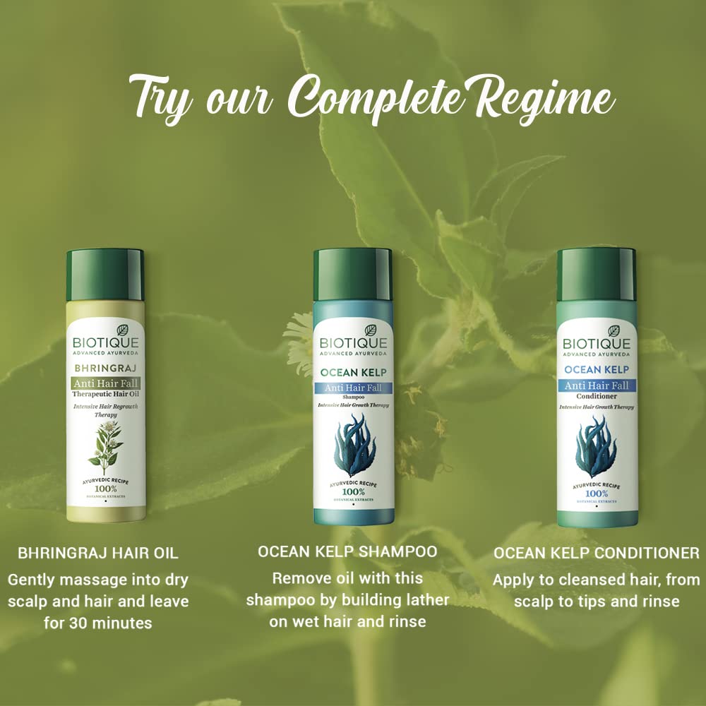 Biotique Bio Bhringraj Therapeutisches Öl gegen Haarausfall, für intensives Nachwachsen von Haaren 1