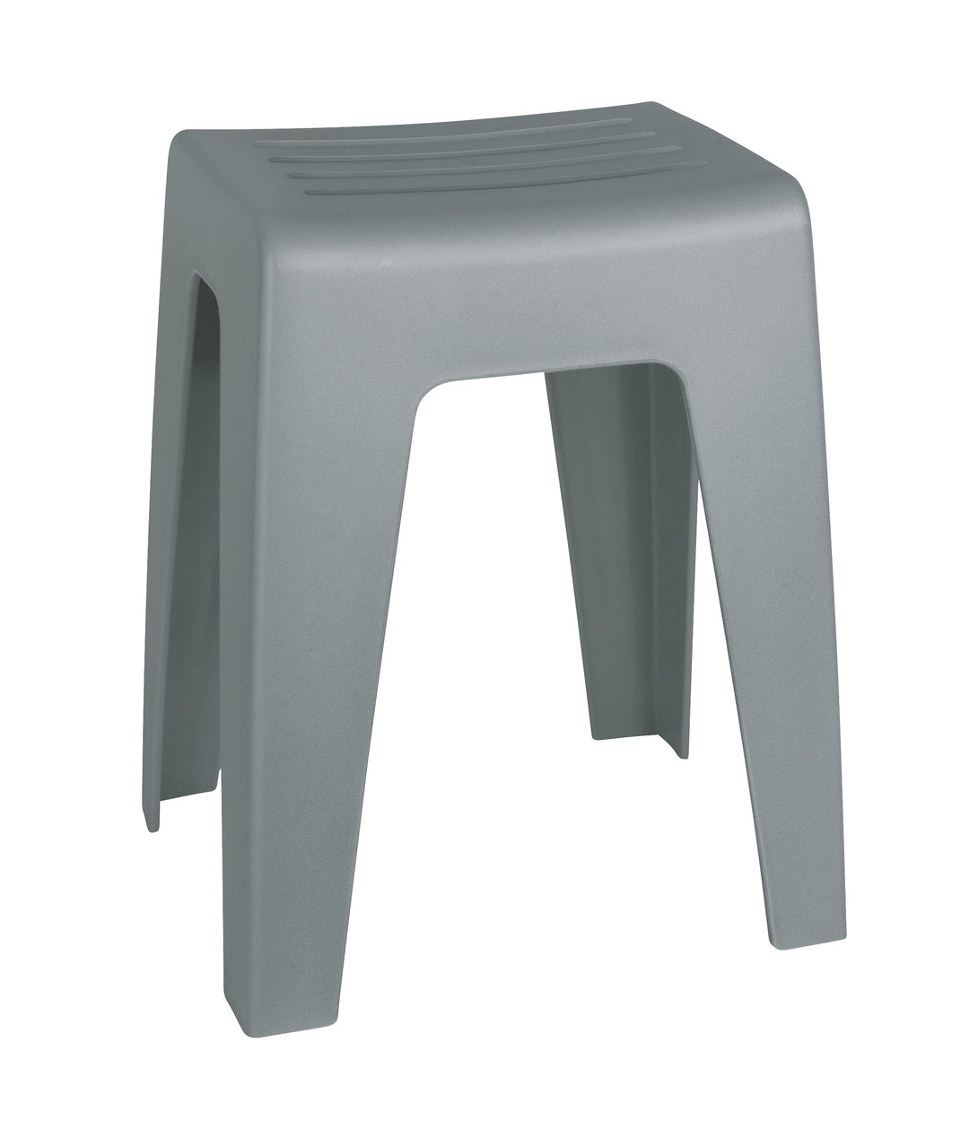 WENKO Badhocker Kumba, hochwertiger Hocker in modernem Design aus Kunststoff in schwerer Qualität, S