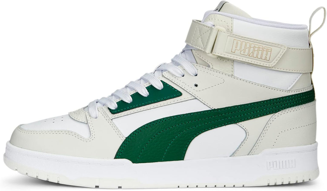 PUMA Herren Rbd Game Sneaker 42.5 EU Puma White Vine Vapor Gray Puma Gold, 42.5 EU Puma White Vine V