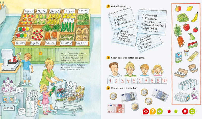 Ravensburger tiptoi Starter-Set 00803: Stift und Erste Zahlen-Buch - Lernsystem für Kinder ab 4 Jahr