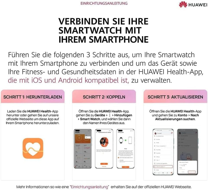 HUAWEI Watch FIT 2 Smartwatch, 1,74 Zoll FullView-Display, Blautooth-Anrufe, Gesundheitsmanagement,