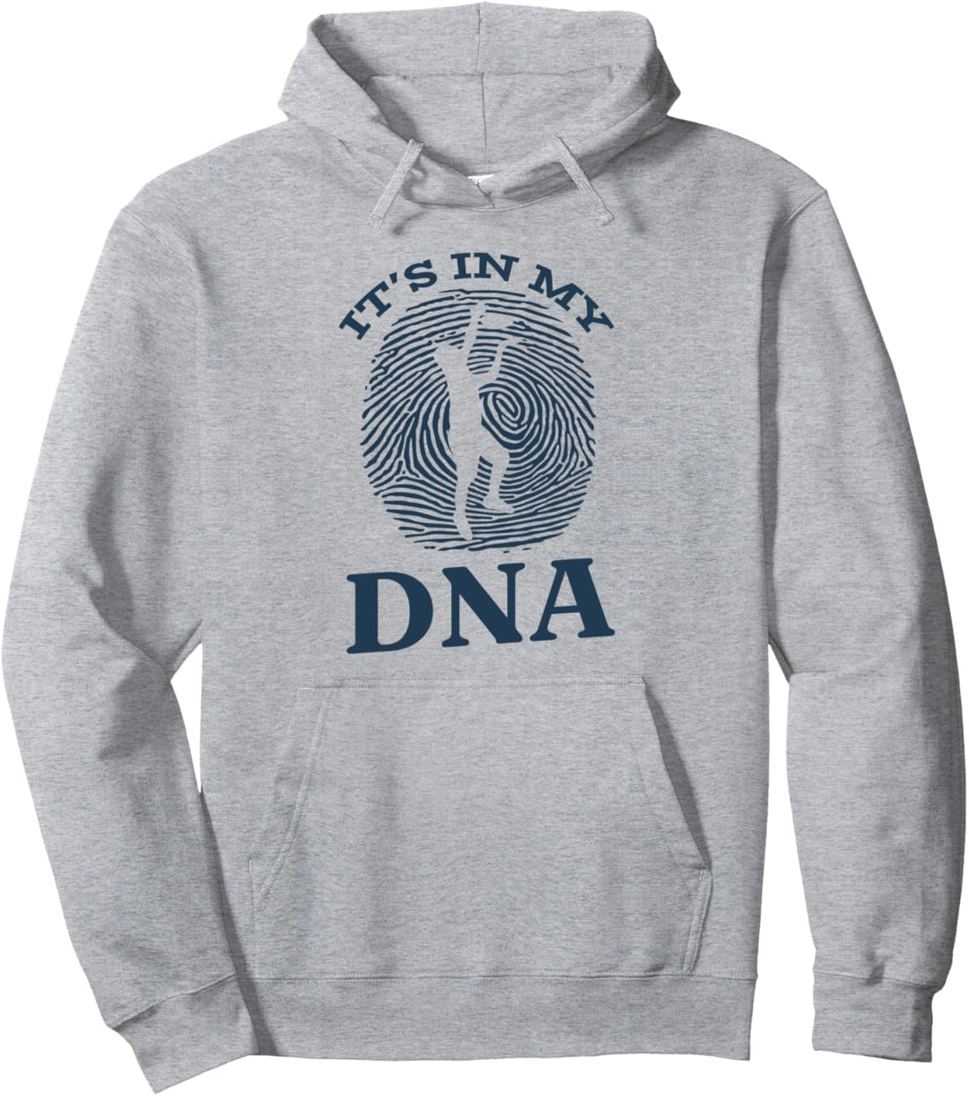 DNA Fingerabdruck Disc Golfer I Frisbee Golf I Disc Golf Pullover Hoodie