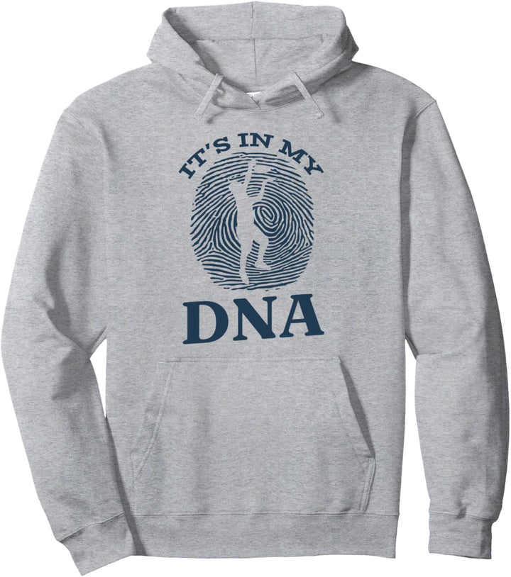 DNA Fingerabdruck Disc Golfer I Frisbee Golf I Disc Golf Pullover Hoodie