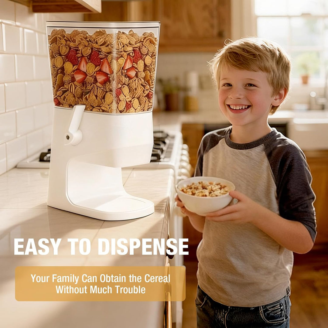 Tokokimo Müslispender, Zerkleinert Keine Cerealien Beim Ausgeben, 3,2L Cereal Dispenser &amp; Cornflakes