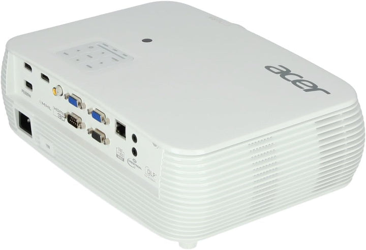 Acer P5330W DLP Beamer (WXGA (1.280 x 800 Pixel) 4.500 ANSI Lumen, 20.000:1 Kontrast, 3D, Keystone,