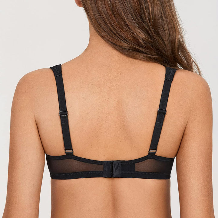 DOBREVA Damen Push Up BH Dirndl Bügel Balconette Spitzen BH Sexy Leicht Gepolstert Grosse Grössen 70