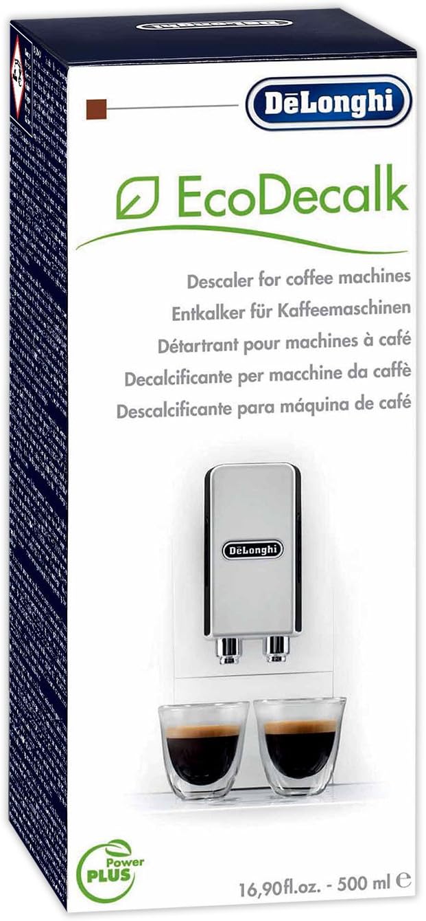 2x DELONGHI EcoDecalk Entkalker + 3x DELONGHI Wasserfilter DLS C002 + 1x DELONGHI Reinigungsbürste (