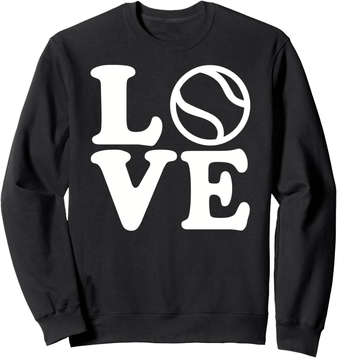 Tennis Liebe Sweatshirt