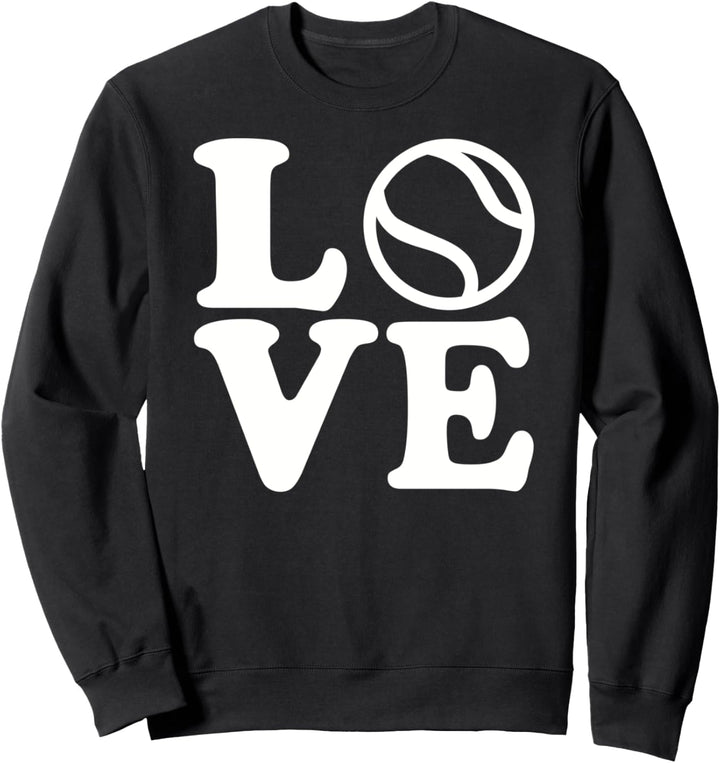 Tennis Liebe Sweatshirt