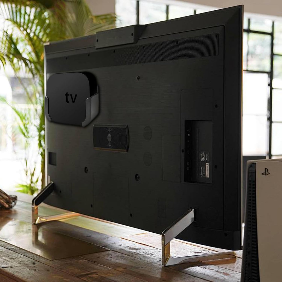 pple Wandhalterung Ständer, tv Box Schutzhülle (Schwarz), Kompatibel mit pple TV Box