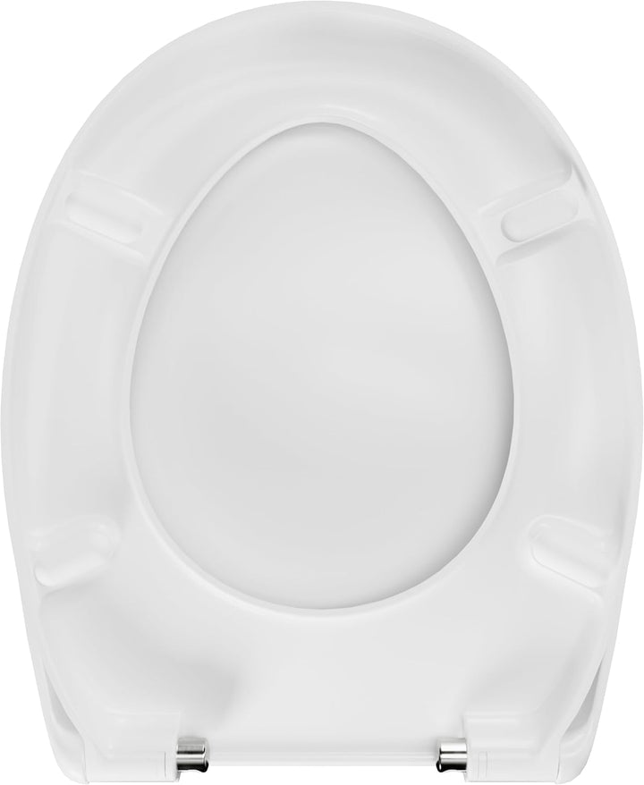 LUVETT® Toilettendeckel mit Absenkautomatik C770 oval, WC-Sitz mit 3 Befestigungsvarianten zur Wahl,