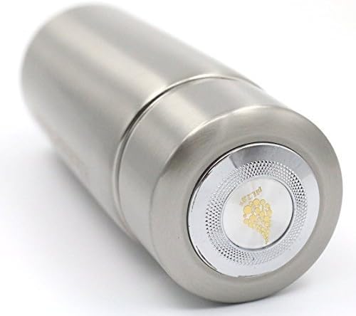 Portable Alkaline Water Twin Filter Nano Energy Ionizer Flask Health Cup, Bottle, Silver