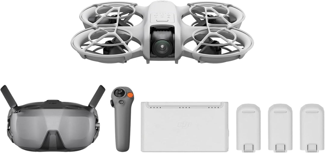 DJI Neo Motion Fly More Combo, Mini drohne mit 4K UHD-Kamera selbstfliegende Drohne, die dir folgt,