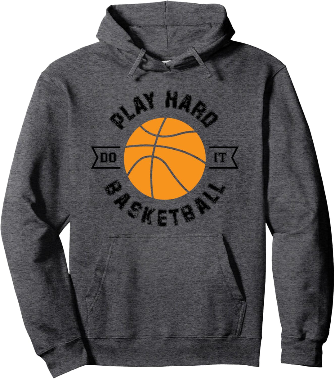 Basketball Frauen & Männer - Play Hard - Basketball Pullover Hoodie