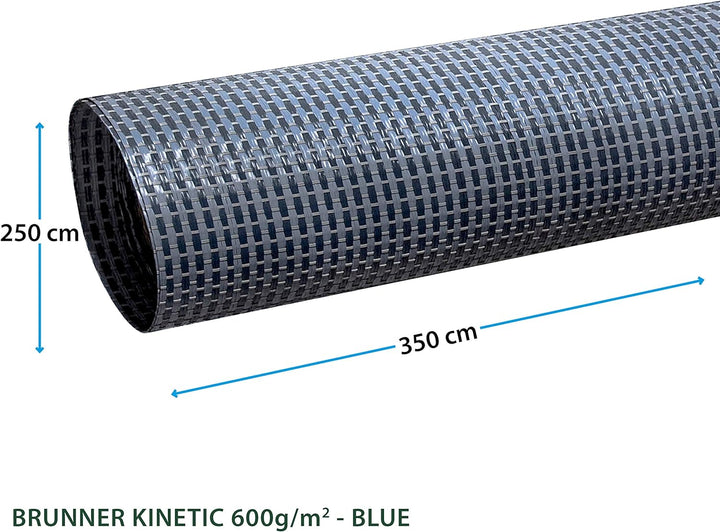 BRUNNER Campingartikel Kinetic 600 250x350 cm, Blau/Grau 0201107N.C59 Blau/Grau 250x350 cm, Blau/Gra