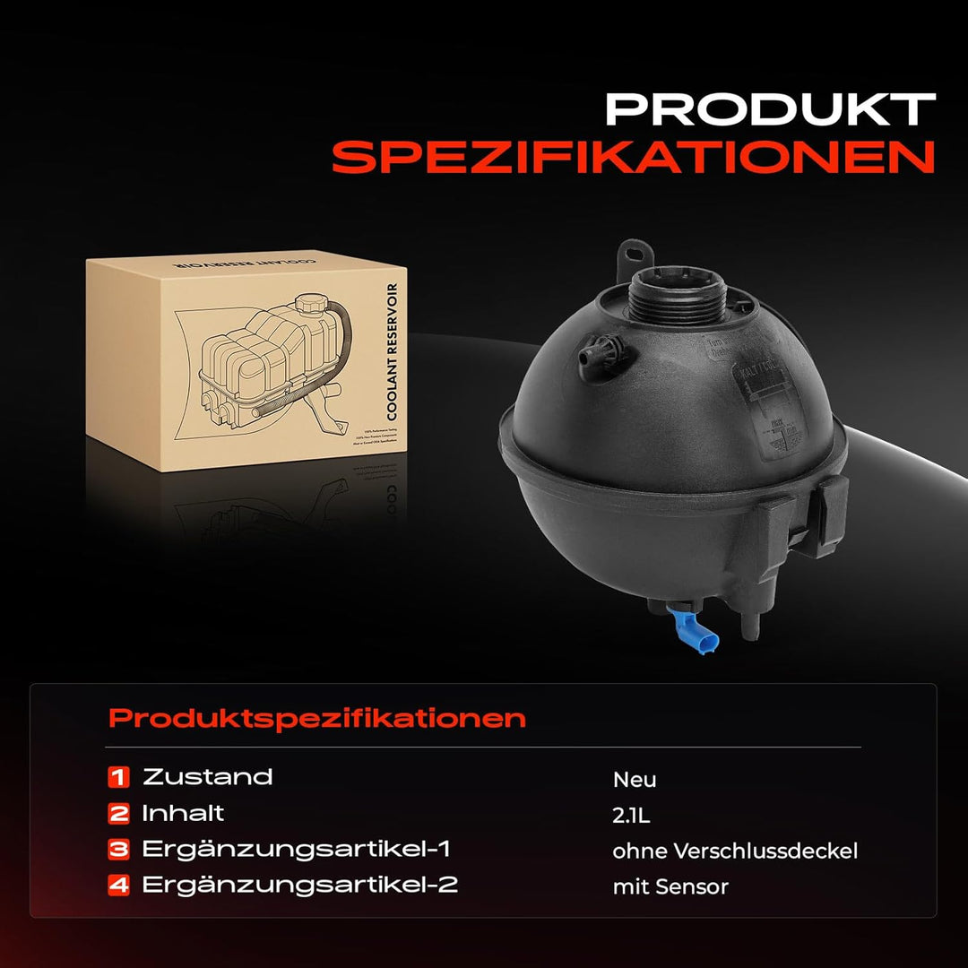 Frankberg Ausgleichsbehälter Kühlmittelbehälter für X3 X4 F25 F26 2014-2018 17137823544