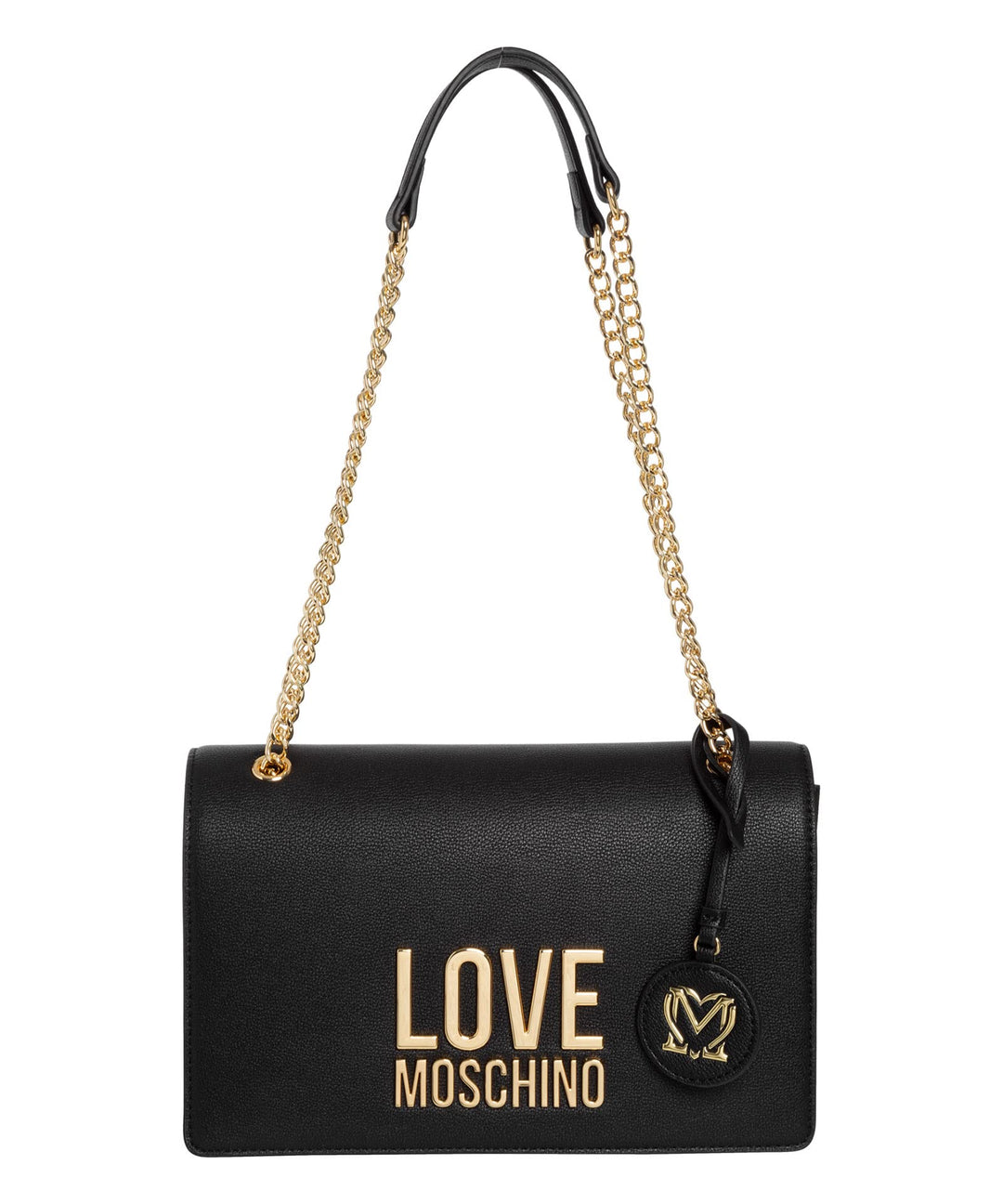 Love Moschino Damen Jc4099pp0elj0 Schultertasche Schwarz, Schwarz