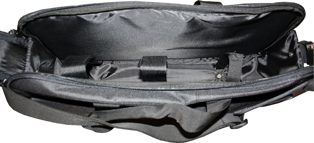 Sauerstofftasche in schwarz aus Nylonmaterial