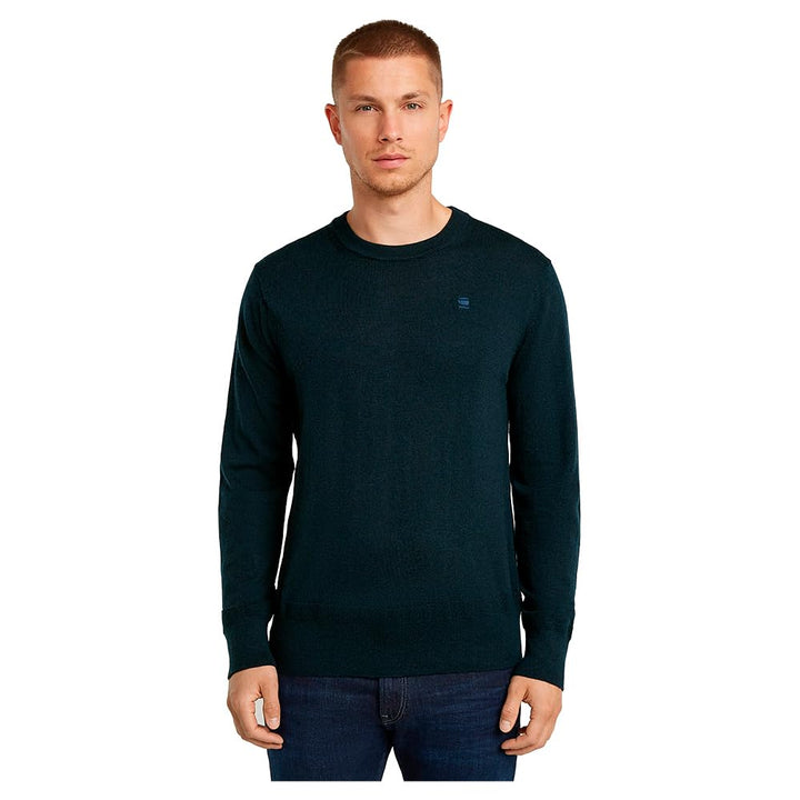G-STAR Herren Premium Core Knitted Sweater XS Blau (Salute D25174-d847-c742), XS Blau (Salute D25174