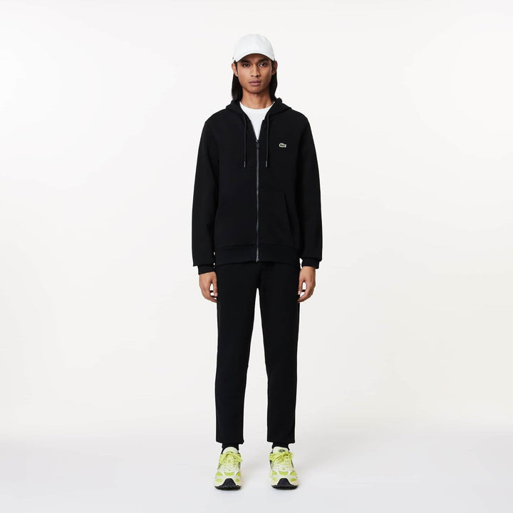 Lacoste Herren Sweatjacke SH9626 XS Schwarz, XS Schwarz
