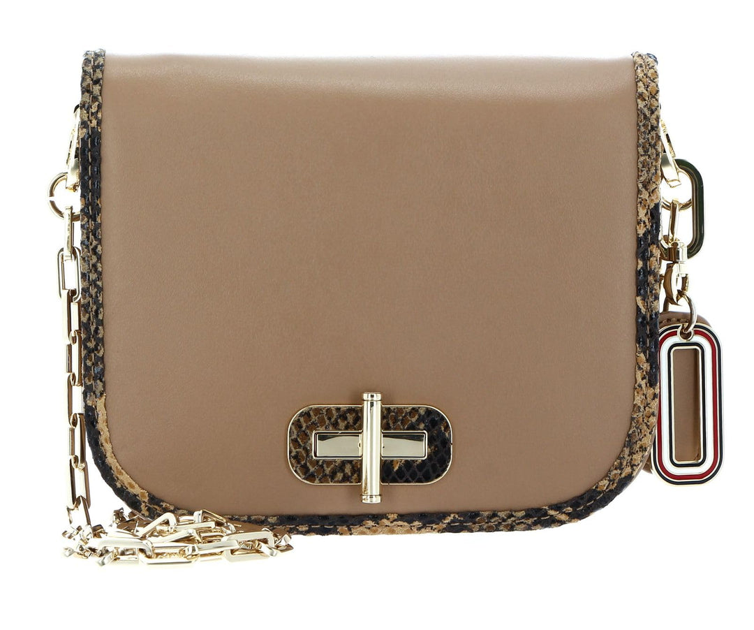 Tommy Hilfiger Leather Statement Crossover S Cappuccino