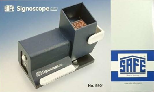 Safe 9901 Signoscope PRO Optisch-elektronischer Wasserzeichenfinder und Prüfgerät für Briefmarken |