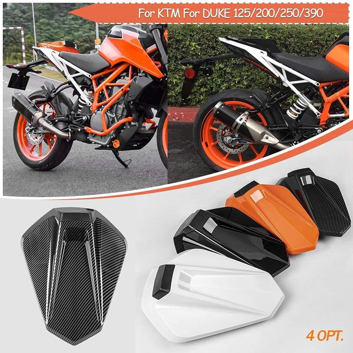 Motorrad-Soziussitzabdeckung für den Soziussitz, harter ABS-Motorverkleidung, Heckabschnitt für K.T.
