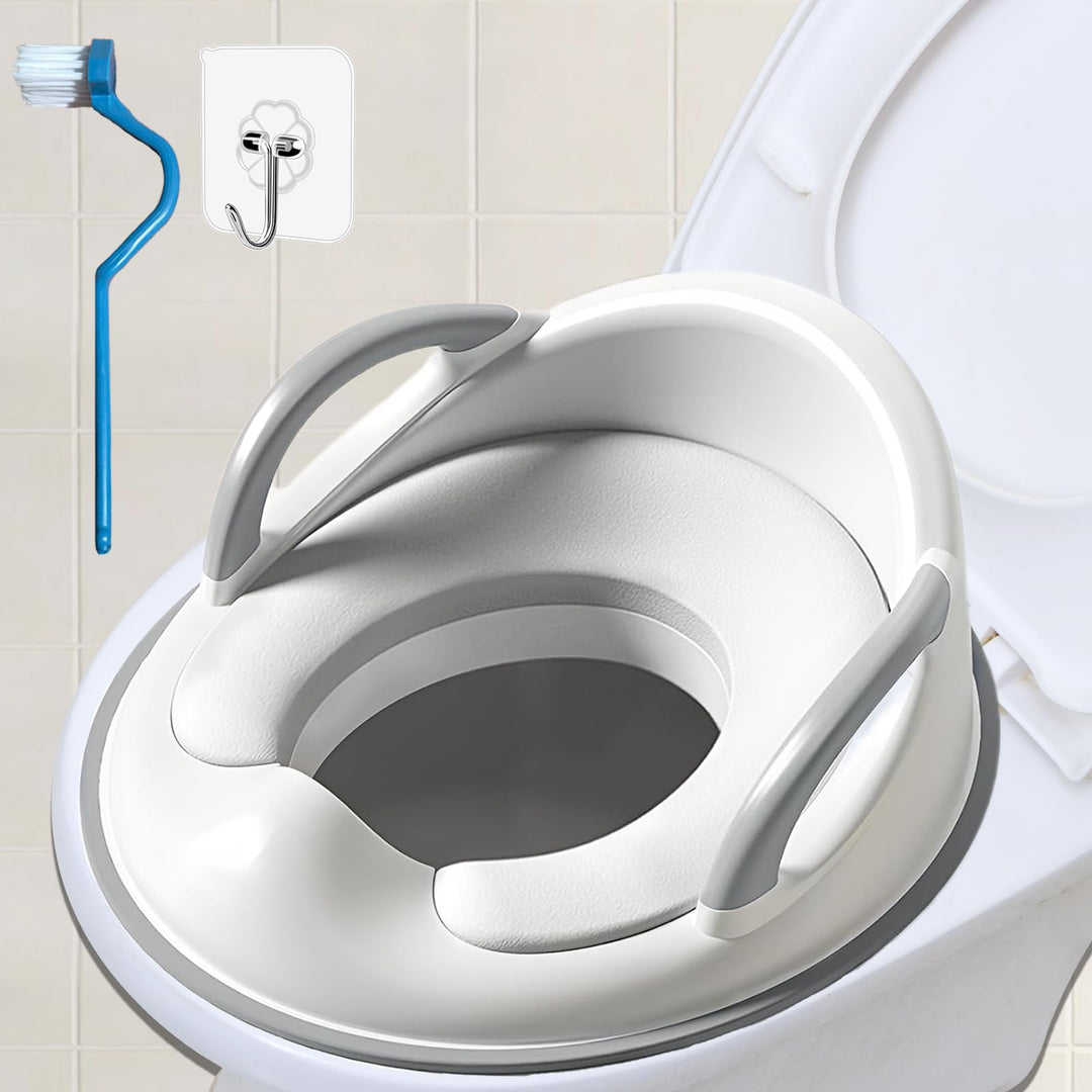 Toilettensitz Kinder, Toilettentrainer Kinder mit Armlehne Klositz Für kinder Erhöhte Rückenlehne,In