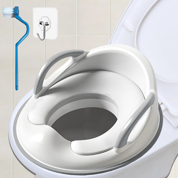 Toilettensitz Kinder, Toilettentrainer Kinder mit Armlehne Klositz Für kinder Erhöhte Rückenlehne,In