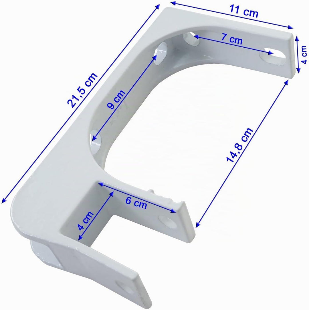 Mendler Deckenhalterung für Markise T790 T791 T792 HWC-E31 E49, Wandhalterung Deckenmontage Adapter