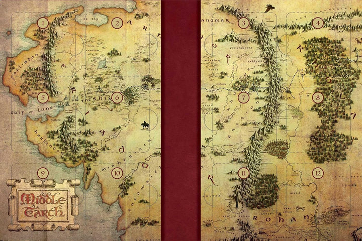 12 Days of The Lord of the Rings: A Pin Collector's Countdown, Kalender