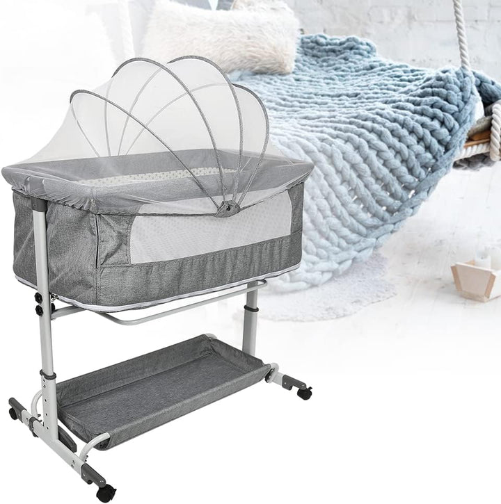 OHMG Kinderbett, Wiege für Neugeborene, Seite Bett, Face to Me, für Cosleeping, Geburt bis 9 kg, kla