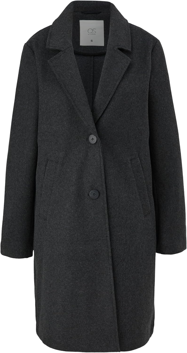 Q/S by s.Oliver Damen Wollmischungs-Mantel S 99w0, S 99w0