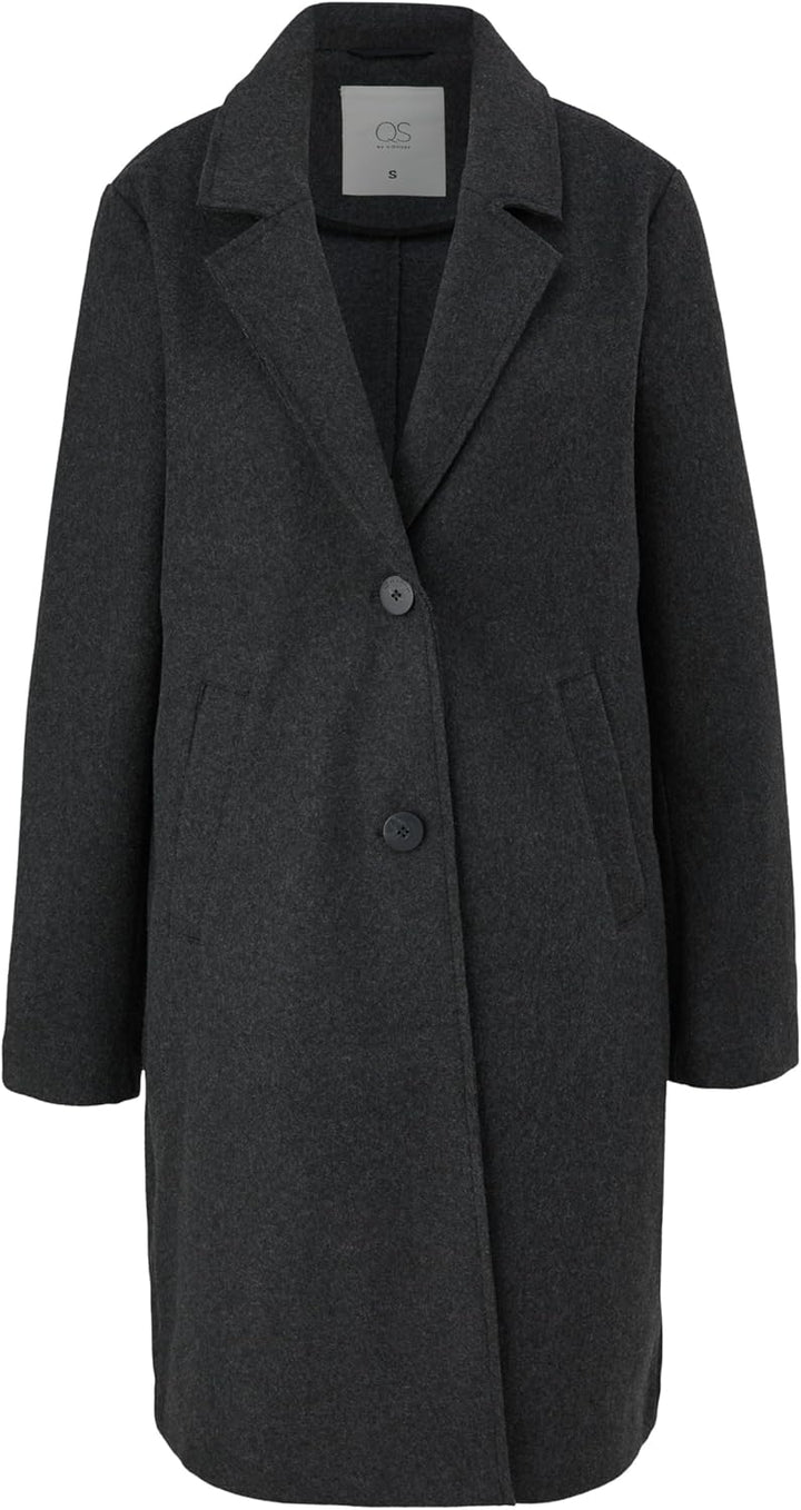Q/S by s.Oliver Damen Wollmischungs-Mantel S 99w0, S 99w0