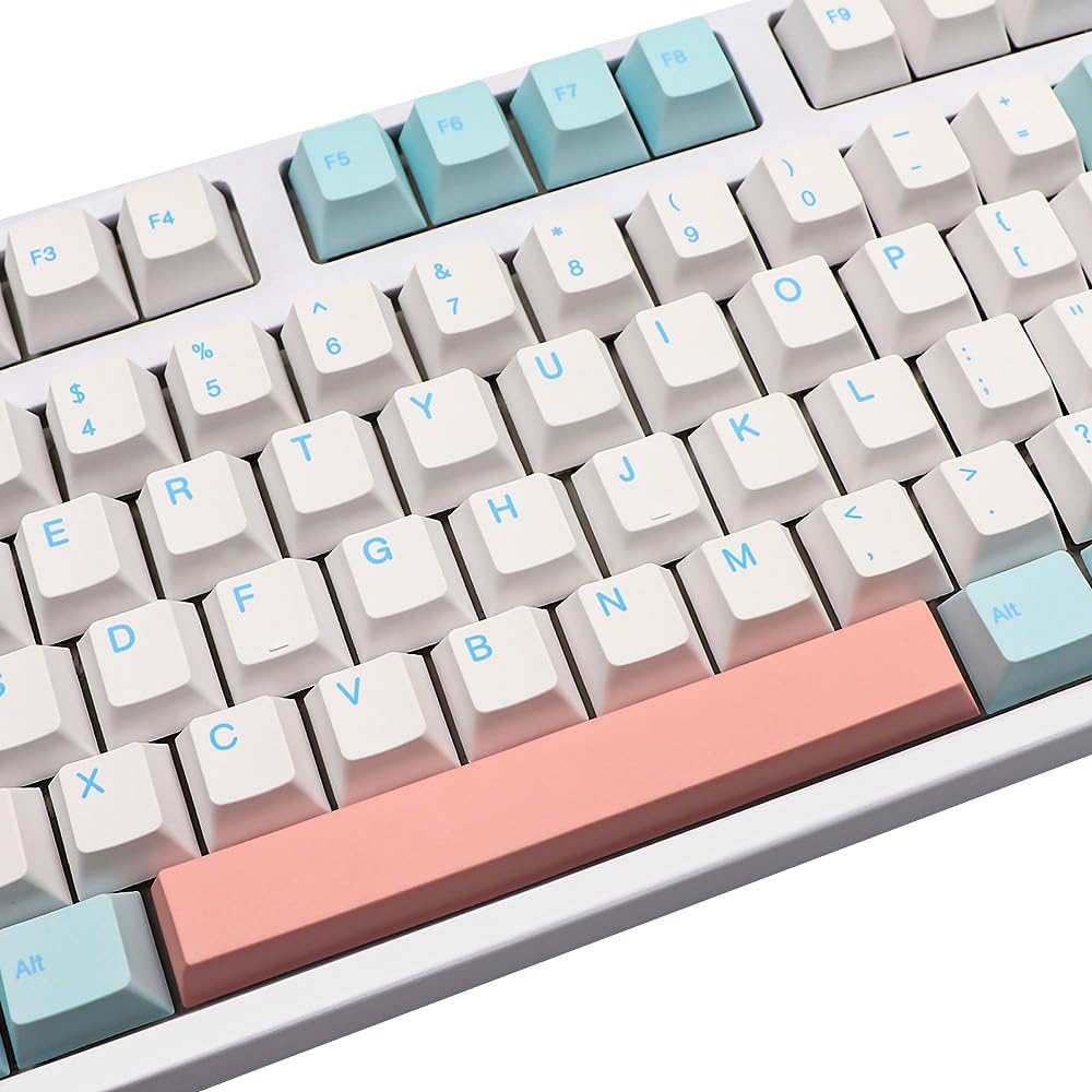 Noel GMK Tastenkappen, MOLGRIA PBT Cherry Profile Dye Sublimation Tastenkappen mit UK, DE, IT, FR, E