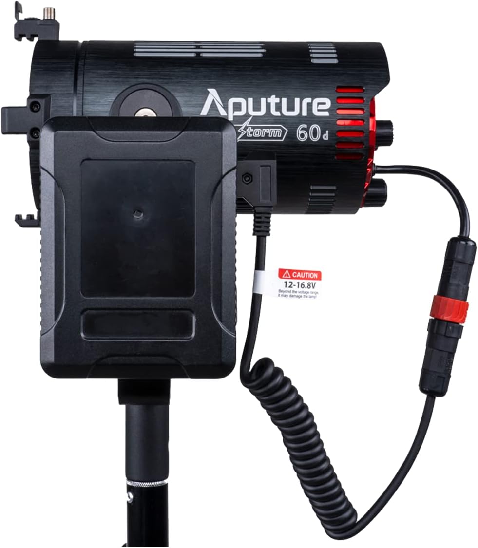 Aputure LS 60d COB LED-Videoleuchte CRI95+ TLCI95+ 7.000lux @ 3M 5600K 60W, mit Bluetooth Sidus Link
